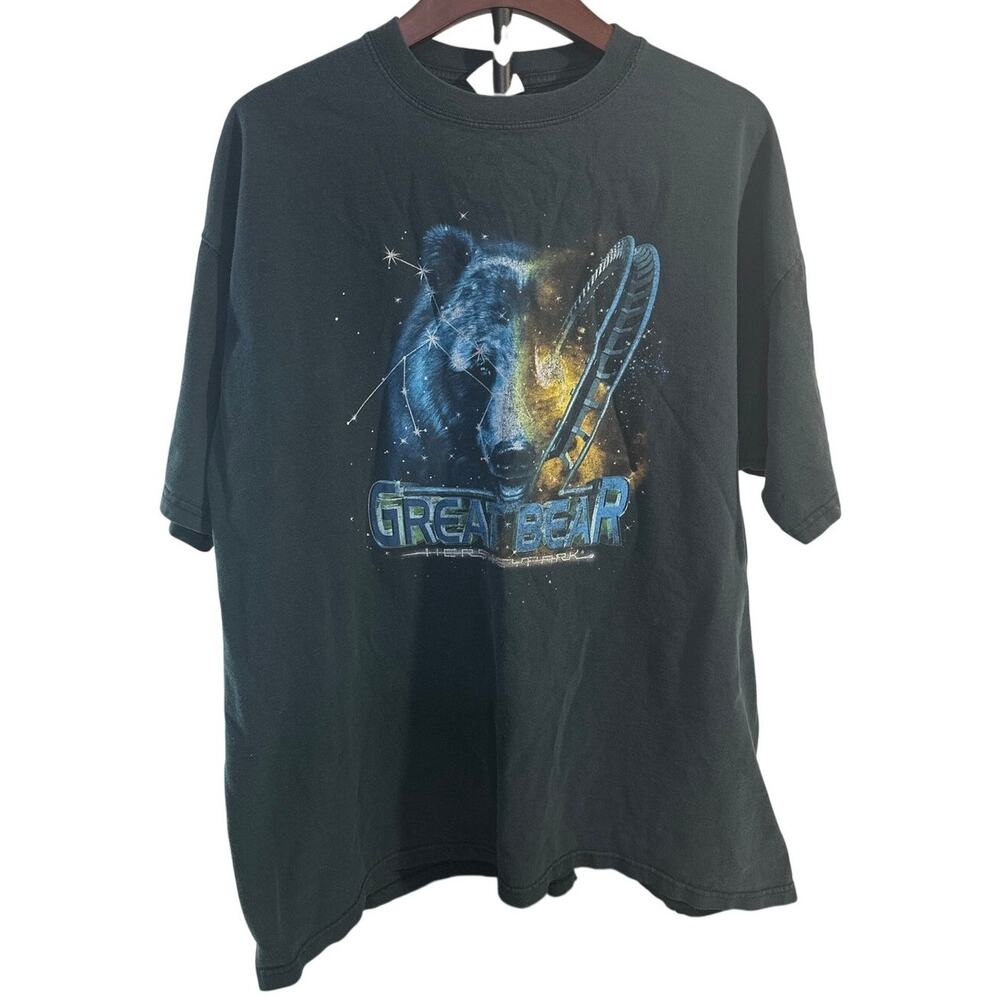 Great Bear Roller Coaster Hershey Park Vintage Anvil T-shirt Size 2X